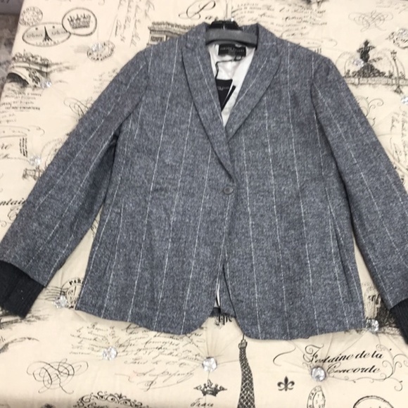 Fabiana Filippi Striped Cashmere Blazer - Picture 7 of 12